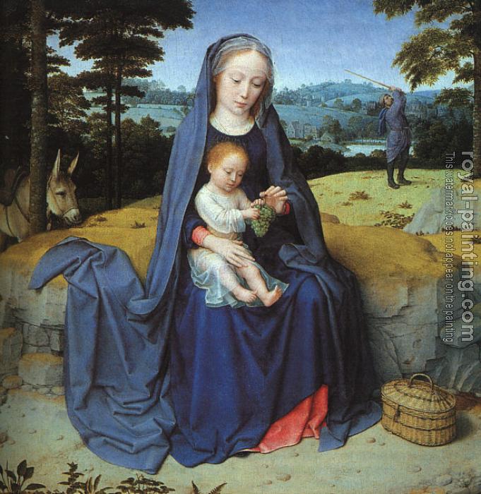 Gerard David : The Rest on the Flight into Egypt